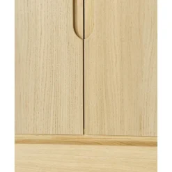 New Armario En Roble Cassy, 2 Puertas Armarios