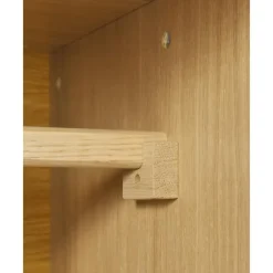 New Armario En Roble Cassy, 2 Puertas Armarios