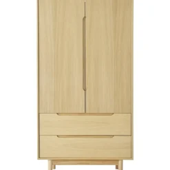 New Armario En Roble Cassy, 2 Puertas Armarios