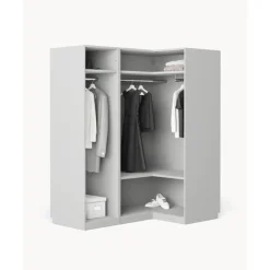Discount Armario Esquinero Modular Charlotte, 3 Puertas (165 Cm), Diferentes Variantes Armarios