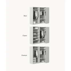 Best Armario Esquinero Modular Simone, 4 Puertas (215 Cm), Diferentes Variantes Armarios