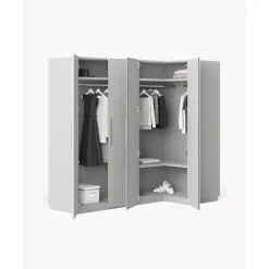 Best Armario Esquinero Modular Simone, 4 Puertas (215 Cm), Diferentes Variantes Armarios