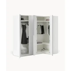 Discount Armario Esquinero Modular Leon, 4 Puertas (215 Cm), Diferentes Variantes Armarios