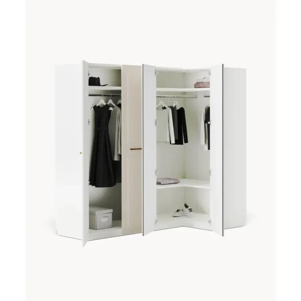 New Armario Esquinero Modular Charlotte, 4 Puertas (215 Cm), Diferentes Variantes Armarios