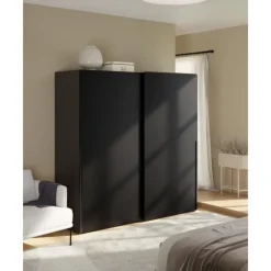 Fashion Armario Modular Leon, 2 Puertas Correderas (200 Cm), Diferentes Variantes Armarios