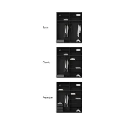 Clearance Armario Modular Leon, 4 Puertas (200 Cm), Diferentes Variantes Armarios