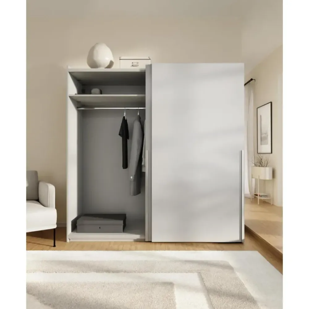 New Armario Modular Leon, 2 Puertas Correderas (200 Cm), Diferentes Variantes Armarios