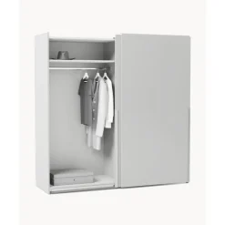 New Armario Modular Leon, 2 Puertas Correderas (200 Cm), Diferentes Variantes Armarios