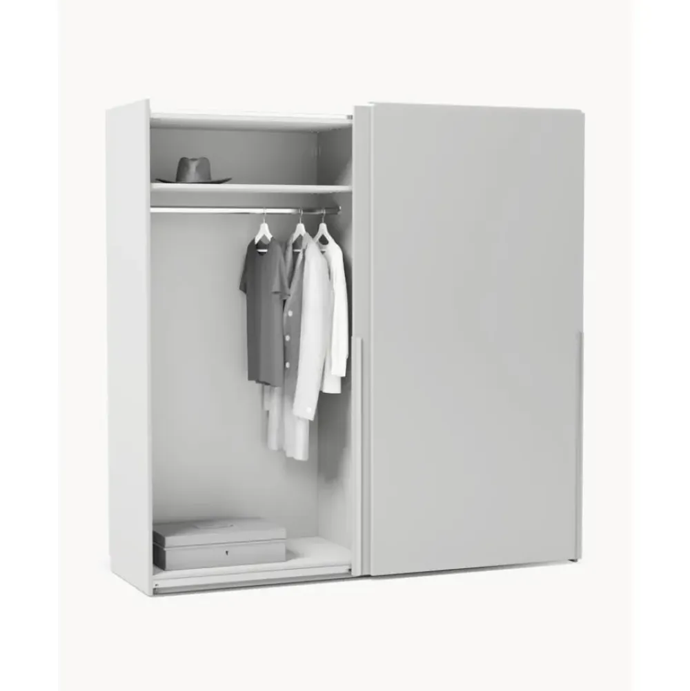 New Armario Modular Leon, 2 Puertas Correderas (200 Cm), Diferentes Variantes Armarios