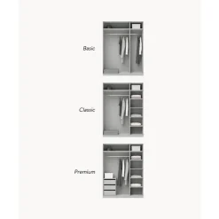 Clearance Armario Modular Leon, 3 Puertas (150 Cm), Diferentes Variantes Armarios
