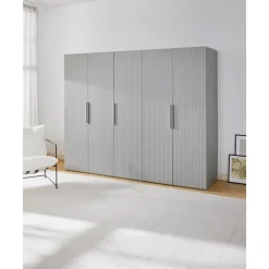 New Armario Modular Simone, 5 Puertas (250 Cm), Diferentes Variantes Armarios