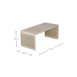 New Banco De Madera Sungkai Bancu Bancos Y Banquetas