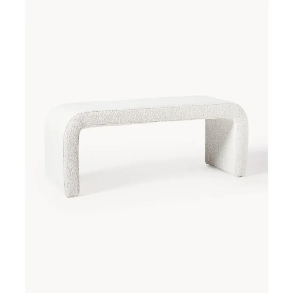 Sale Banco Tejido Boucle Penelope Bancos Para Dormitorio