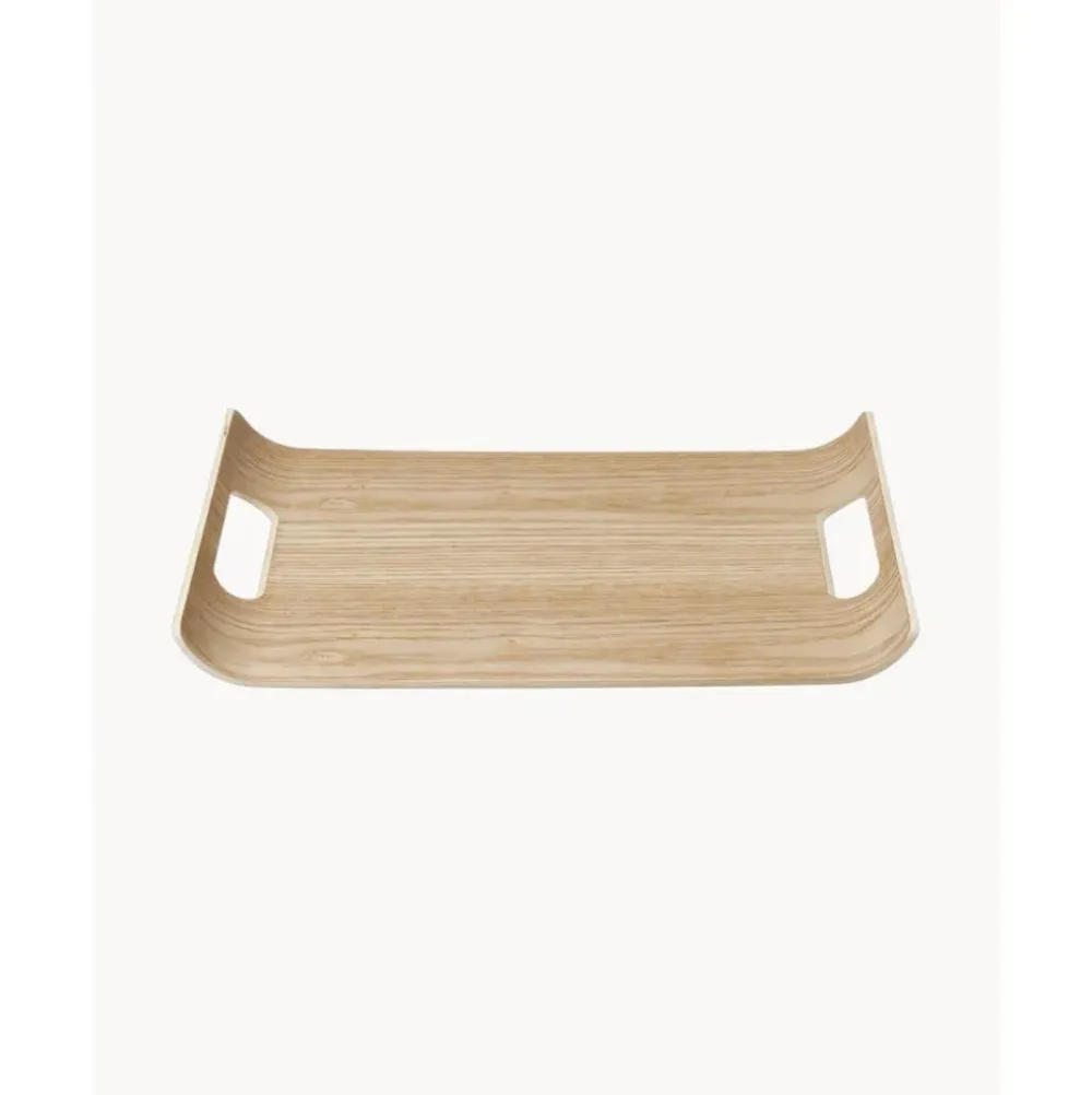 Discount Bandeja Decorativa De Madera Wilo, 36 Cm Bandejas Decorativas