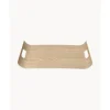 Sale Bandeja Decorativa De Madera Wilo, 43 Cm Bandejas Decorativas