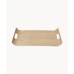 Sale Bandeja Decorativa De Madera Wilo, 43 Cm Bandejas Decorativas
