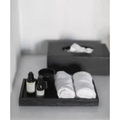 Best Bandeja Decorativa En Look Pizarra Slate Accesorios De Bano