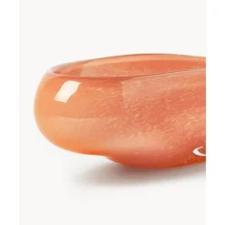 Hot Bol Decorativo Artesanal De Vidrio Ashley Cuencos Decorativos