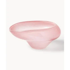 Clearance Bol Decorativo Artesanal De Vidrio Ashley Cuencos Decorativos
