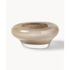 New Bol Decorativo Artesanal De Vidrio Ashley Cuencos Decorativos