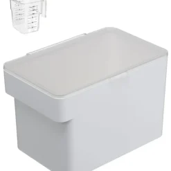 Online Caja Con Medidor Para Comida Tower, 2 Pzas. Accesorios Para Animales