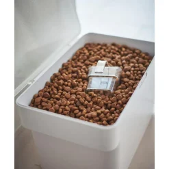 Online Caja Con Medidor Para Comida Tower, 2 Pzas. Accesorios Para Animales