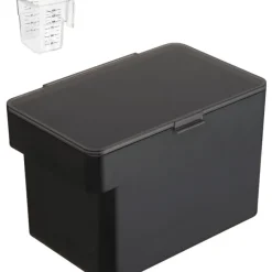 Clearance Caja Con Medidor Para Comida Tower, 2 Pzas. Accesorios Para Animales