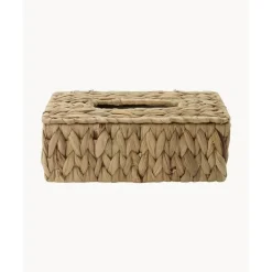 Outlet Caja De Panuelos De Fibras Naturales Cleana Accesorios De Bano
