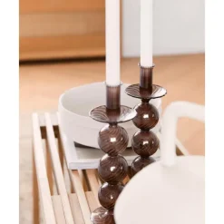 Outlet Candelabro De Vidrio Daq Candelabros