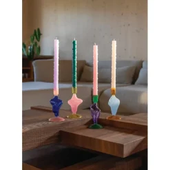 Sale Candelabro De Vidrio Flux Candelabros