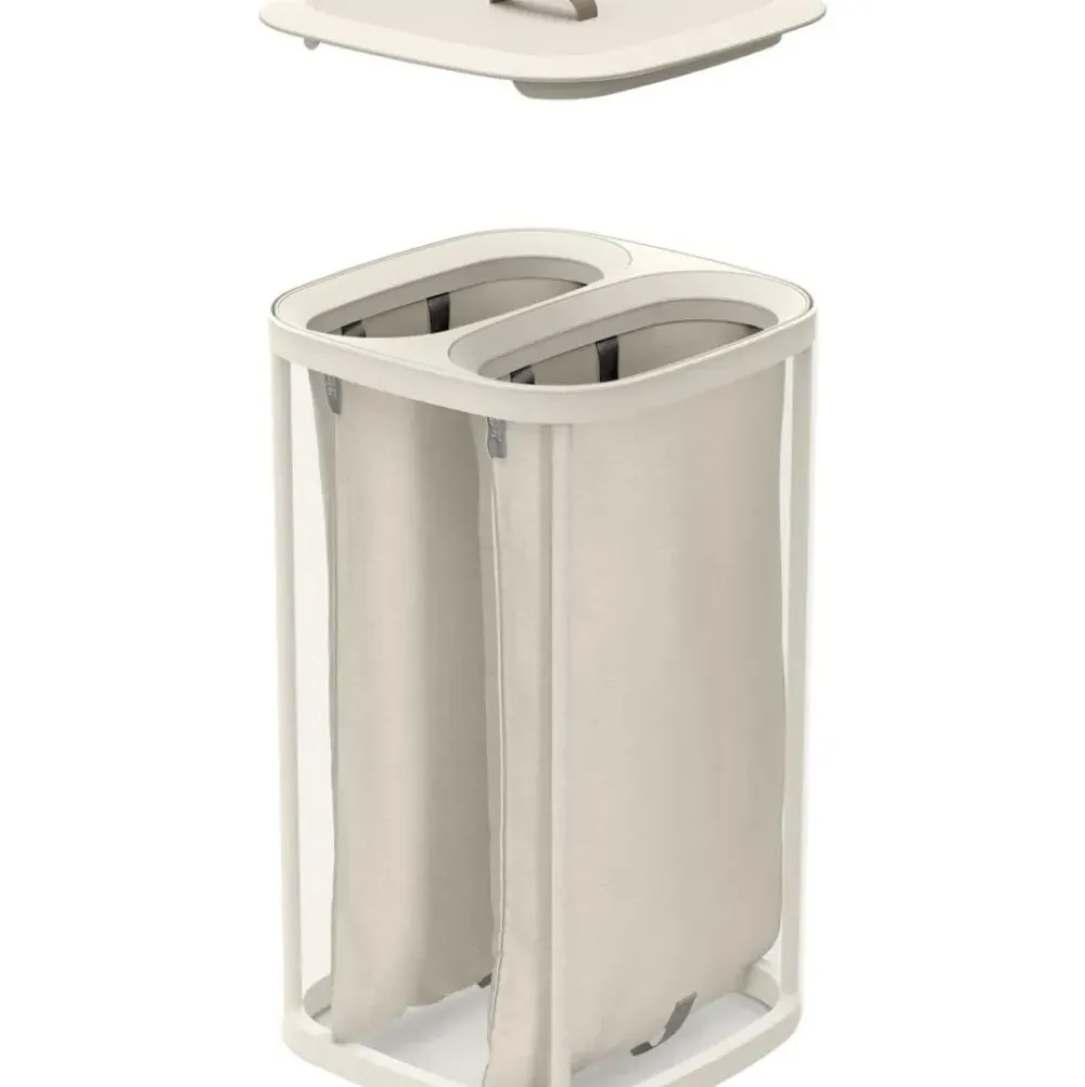 Sale Cesta De Ropa Tota, 2X30 L Cestos De La Ropa