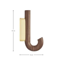Clearance Colgador De Madera De Nogal Umbrella, Diferentes Tamanos Percheros