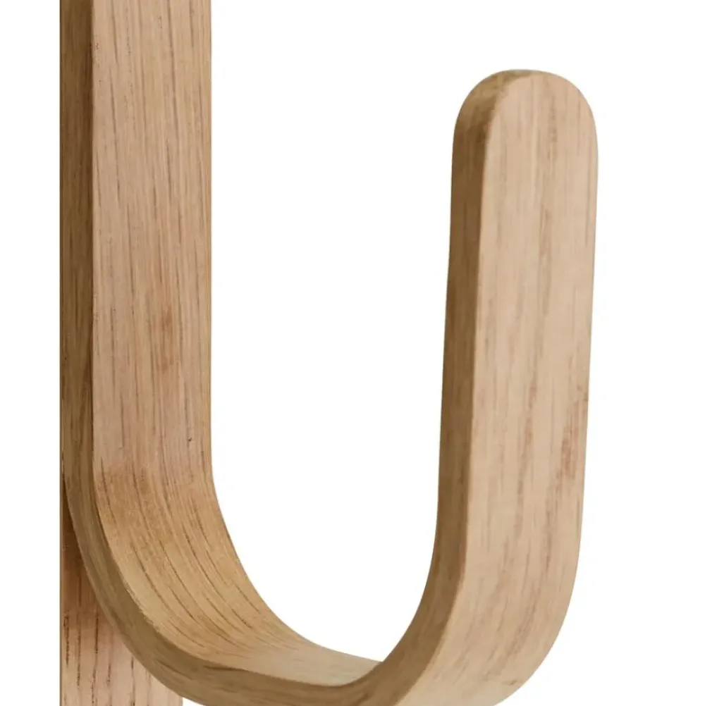 New Colgador De Madera De Roble Woody Percheros