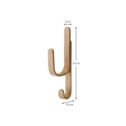 New Colgador De Madera De Roble Woody Percheros