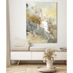 Best Cuadro En Lienzo Pintado A Mano Sunny Days Lienzos