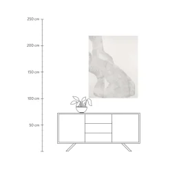 Clearance Cuadro En Lienzo Pintado A Mano White Sculpture 1 Lienzos