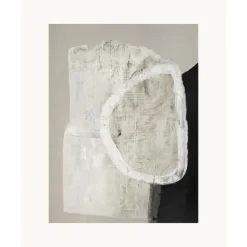 Clearance Cuadro En Lienzo Pintado A Mano White Stone Lienzos