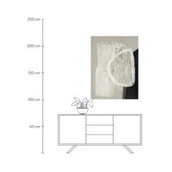Clearance Cuadro En Lienzo Pintado A Mano White Stone Lienzos