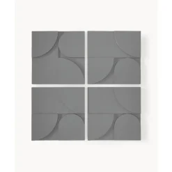 Hot Decoracion De Pared De Madera Massimo, 4 Uds. Objetos Decorativos De Pared