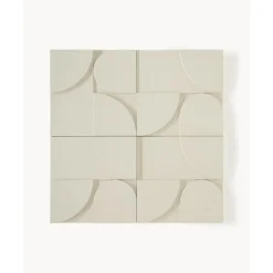 Fashion Decoracion De Pared De Madera Massimo, 4 Uds. Objetos Decorativos De Pared