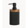 Discount Dosificador De Jabon Con Madera Laura Dispensador De Jabon Y Jaboneras