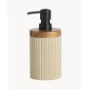 New Dosificador De Jabon Con Madera Laura Dispensador De Jabon Y Jaboneras