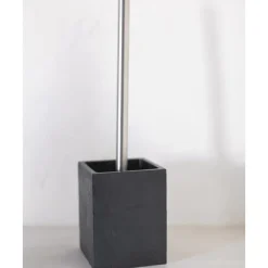 Clearance Escobilla De Bano En Look Pizarra Slate Escobillas De Bano