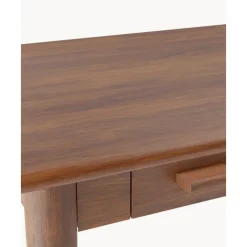 Fashion Escritorio Con Cajones De Madera De Mango Paul Escritorios