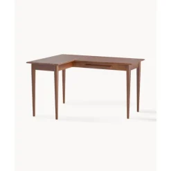 Fashion Escritorio Esquinero De Madera De Mango Con Cajones Paul Escritorios