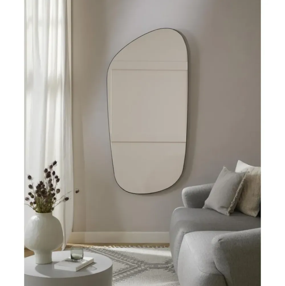 Discount Espejo De Pared Curvo Oiva Espejos De Bano