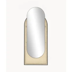Best Espejo De Pared Ovalado Con Tejido Vienes Esma Espejos De Pared