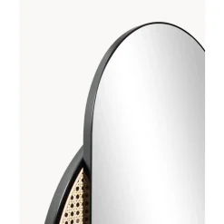 Best Espejo De Pared Ovalado Con Tejido Vienes Esma Espejos De Pared