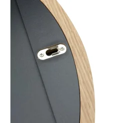Sale Espejo De Pared Redondo De Roble Avery Espejos De Pared
