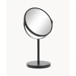 Outlet Espejo Tocador Redondo De Metal Classic, Con Aumento Espejos De Maquillaje